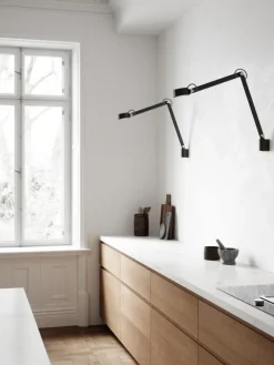 NOBU BORDLAMPE - VÆGLAMPE LED SORT 2120405003