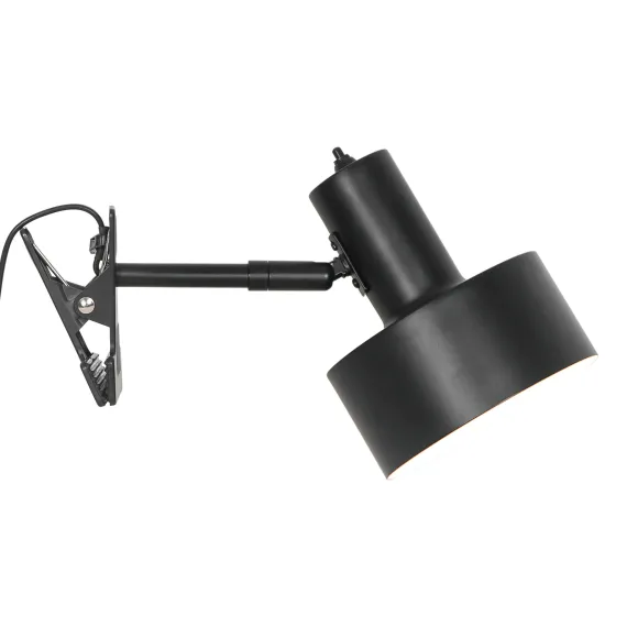 Nordlux Matis Klemspot - Sort | Lampeagenten
