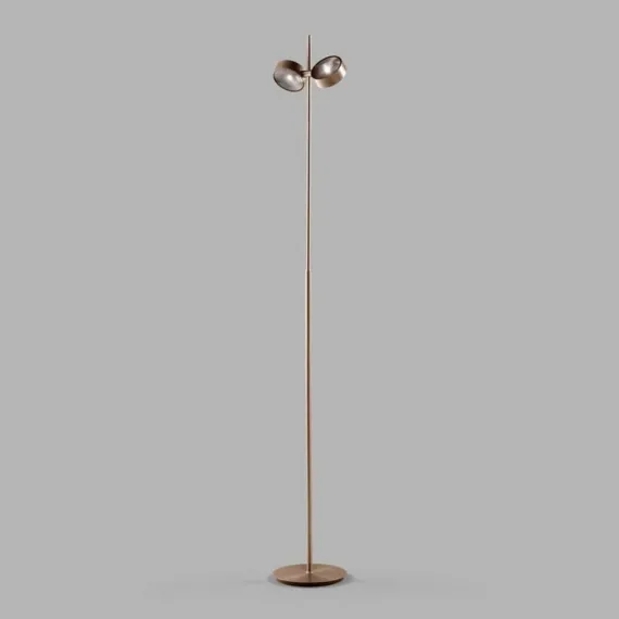 Orbit Gulvlampe Rosa Guld LED