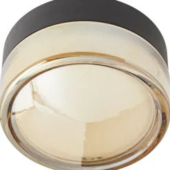 OTTO CONVEX VÆG/LOFTSLAMPE AMBER