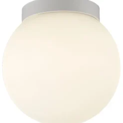 Palla Loftslampe C135 - Hvid DTW LED - Elegant opalglaslampe