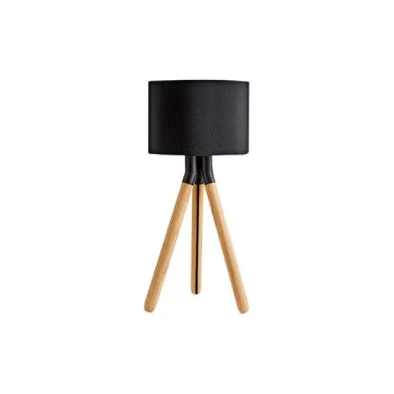 PASO WOOD 25 T1 BORDLAMPE EG SORT/SORT