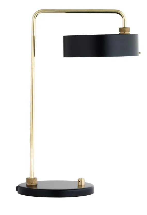 Petite Machine - Bordlampe - Deep Black - Made by Hand