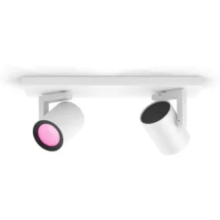 PHILIPS HUE ARGENTA ENKELT 2-SPOT HVID 915005762001