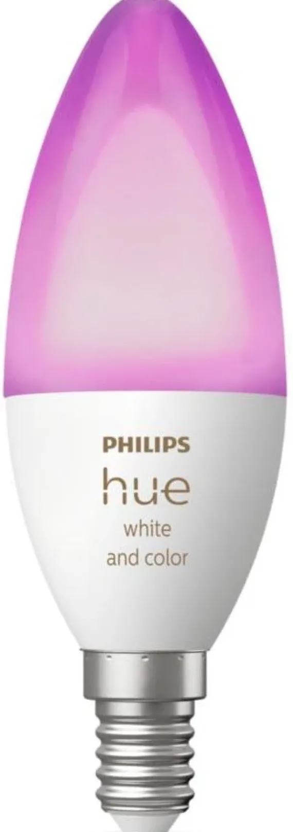 Philips Hue Color E14 - Smart LED-kerte med 16 mio. farver
