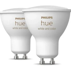 Philips Hue Color GU10 Smart Spotlight - 2-Pack