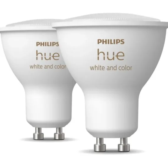 Philips Hue Color GU10 Smart Spotlight - 2-Pack