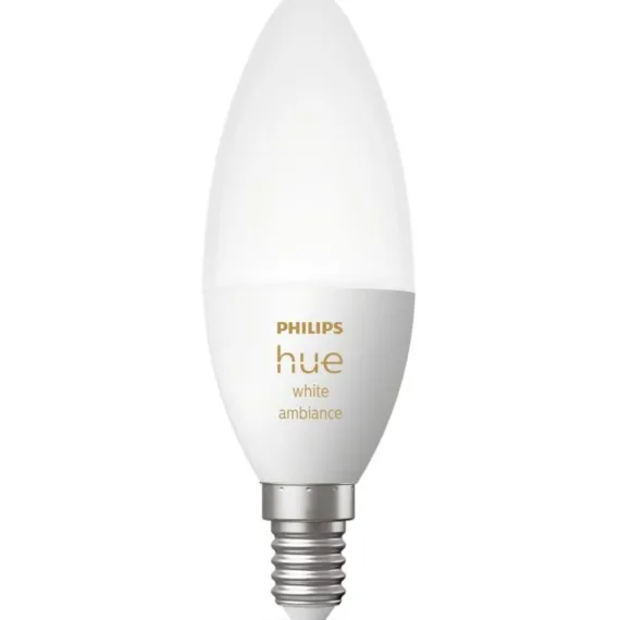 Philips Hue White Ambiance E14 - Justerbar varmhvid LED-pære
