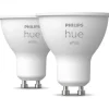 Philips Hue White GU10 - Smart LED Spot (2-Pak)