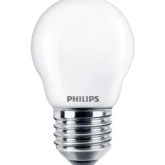 Philips LED Krone E27 4,3 W Glas Frosted