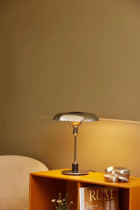 Piet Hein RA250 Bordlampe - 120 Års Jubilæumsudgave (Krom/Krom) - Piet Hein