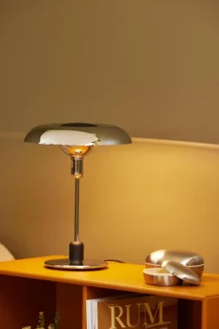 Piet Hein RA250 Bordlampe - 120 Års Jubilæumsudgave (Krom/Krom) - Piet Hein