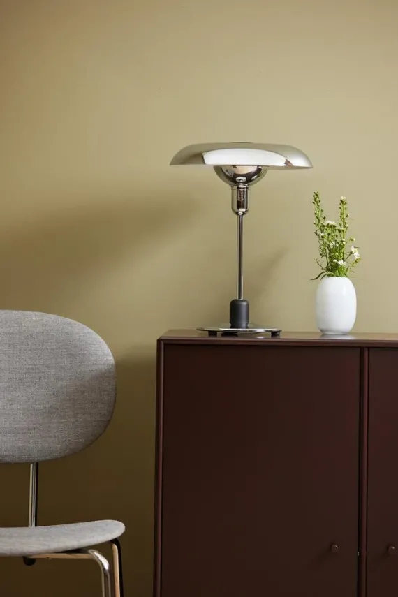 Piet Hein RA250 Bordlampe - 120 Års Jubilæumsudgave (Krom/Krom) - Piet Hein