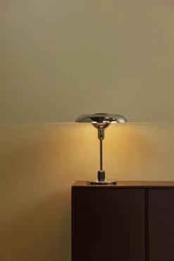 Piet Hein RA250 Bordlampe - 120 Års Jubilæumsudgave (Krom/Krom) - Piet Hein