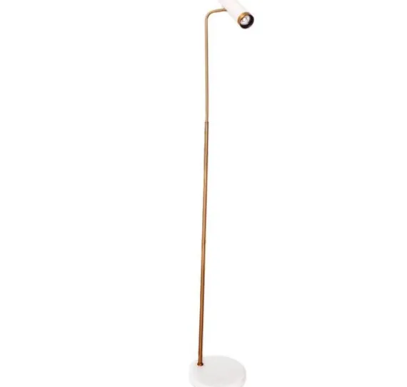 PULS GULVLAMPE MAT HVID GU10