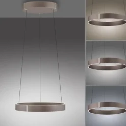 PURE E-CLIPSE PENDEL MED HEJS Ø50 MØRK METAL BRUN