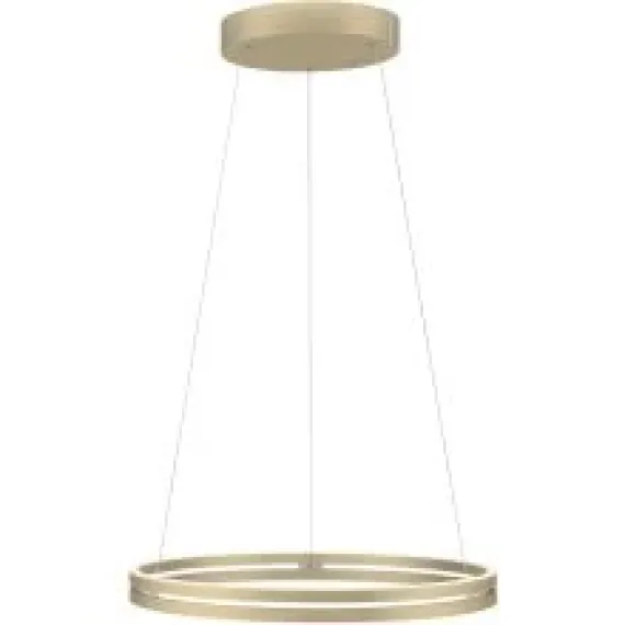 PURE E-LOOP PENDEL MED MOTOR HEJS Ø70 MAT MESSING LED