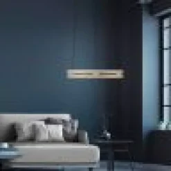 Pure E-Loop Pendel med Motor Hejs Ø60 - Mat Messing LED
