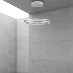 PURE E-LOOP PENDEL MED MOTOR HEJS BØRSTET ALUMINIUM LED