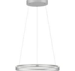 PURE E-LOOP PENDEL MED MOTOR HEJS BØRSTET ALUMINIUM LED