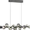PURE E-POPUP LANGBORDSPENDEL 115 CM GLAS MØRKEGRÅ
