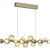 PURE E-POPUP LANGBORDSPENDEL 115 CM GLAS CHAMPAGNE