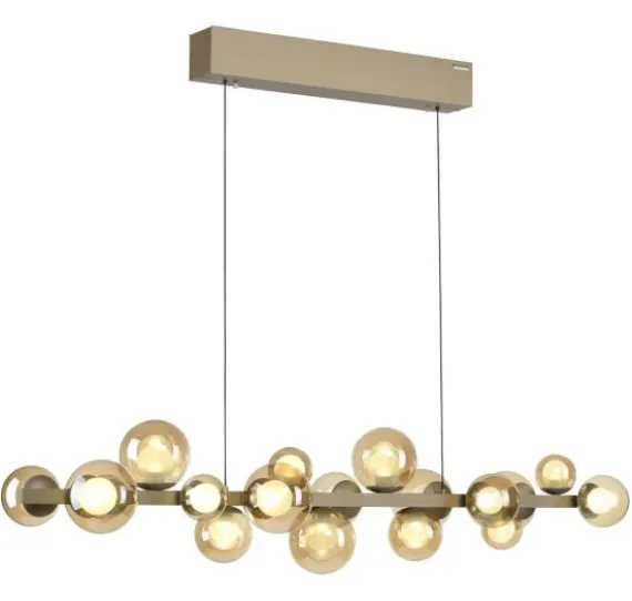 PURE E-POPUP LANGBORDSPENDEL 115 CM GLAS CHAMPAGNE