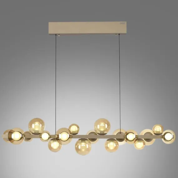 PURE E-POPUP LANGBORDSPENDEL 115 CM GLAS CHAMPAGNE