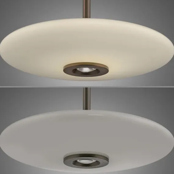 PURE E-VITRUM PENDEL Ø45 MÆLKEHVIDT GLAS