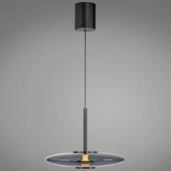 PURE E-VITRUM PENDEL Ø45 RØGFARVET GLAS