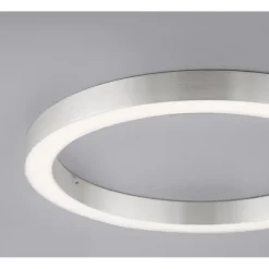 PURE-LINES LOFTSLAMPE LED BØRSTET ALU MED FJERNBETJENING