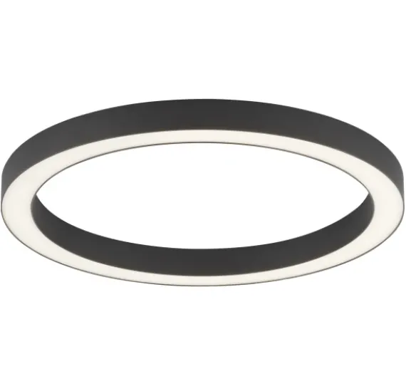 PURE-LINES LOFTSLAMPE LED BØRSTET ALU MED FJERNBETJENING