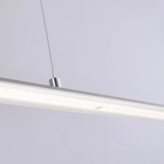 PURE-LITE LANGBORDSPENDEL 100 CM BØRSTET ALUMINIUM LED