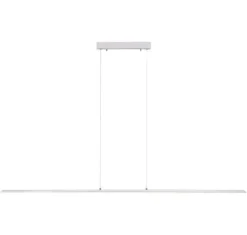 PURE-LITE LANGBORDSPENDEL 160 CM BØRSTET ALUMINIUM LED