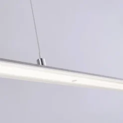 PURE-LITE LANGBORDSPENDEL 160 CM BØRSTET ALUMINIUM LED
