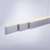 PURE LUME LANGBORDSPENDEL MED UDTRÆK BØRSTET ALUMINIUM LED LYS OP/NED