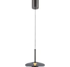 PURE VITRUM PENDEL Ø22 RØGFARVET GLAS