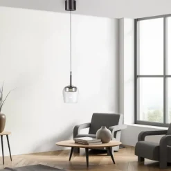 Q-CON Glaspendel Ø21 - Comfort Lift nedhæng i sølv