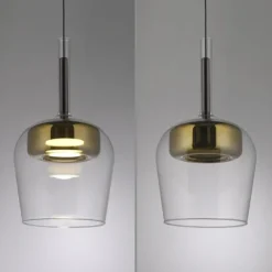Q-CON GLASPENDEL Ø21 MED COMFORT HEJS GULD