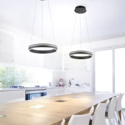 Q-VITO RUND PENDEL Ø40 ANTRASIT LED