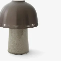 RAKU SH8 - PORTABLE BORDLAMPE - GRÅ OG BRONZE