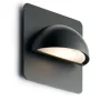 Rørhat Bagplade Sort - Smart monteringsplade 30×30 cm fra Light-Point