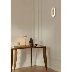 SASI LILLE VÆGLAMPE SØLV LED