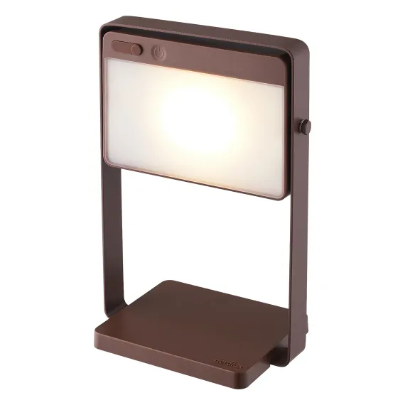 Saulio Solar | Batterilampe | Brun
