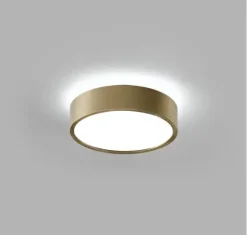 Shadow 1 LED Væg- og Loftslampe Messing  LIGHT-POINT