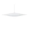 Sinus 550p Opal-glas (LED 10,5W) - Hvid Textil LEDning - Designed 1967 - Pendel