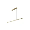 SLIM LANGBORDSPENDEL L180 MESSING LED