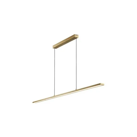 SLIM LANGBORDSPENDEL L180 MESSING LED
