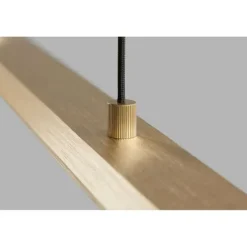 SLIM LANGBORDSPENDEL L180 MESSING LED