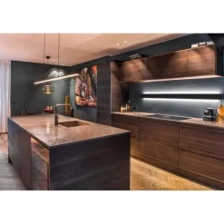 SLIM LANGBORDSPENDEL L120 SORT LED